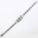 Art Deco Old European Transitional Cut Diamond Filigree 14k White Gold Platinum Bracelet