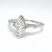 Vintage Marquise Diamond Ring Circa 1970's .96ct t.w. Wedding Engagement Anniversary Bridal Platinum Ring