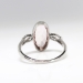 Art Deco Precious Pink Topaz Diamond Ring Circa 1930's Vintage Engagement Birthstone Cocktail Ring Platinum