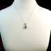 Vintage Aquamarine Diamond Pendant H.Stern Estate 1980's Aquamarine Diamond Pendant 18k Yellow Gold