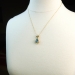 Vintage Aquamarine Diamond Pendant H.Stern Estate 1980's Aquamarine Diamond Pendant 18k Yellow Gold