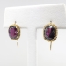 Antique Garnet Earrings 7.31ct t.w. Victorian Circa 1890's 10k/18k Yellow Gold Gemstone Drops