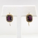 Antique Garnet Earrings 7.31ct t.w. Victorian Circa 1890's 10k/18k Yellow Gold Gemstone Drops