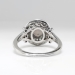 Vintage Star Sapphire Ring 1.85ct t.w. Circa 1925 Double Diamond Engagement Cocktail Birthstone Anniversary Platinum Ring