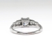 Classic Retro Five Diamond .65 ct.tw. Engagement Ring in Platinum