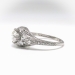 Art Deco Filigree Diamond Engagement Ring .80ct.tw. in Platinum