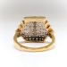 Sparkling Art Deco Diamond Ring Circa 1930's Vintage 1.20ct t.w. 14k Platinum Ring