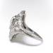 Antique Edwardian 1.42ct. tw. Diamond Filigree Ring Platinum