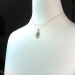 Antique Pearl Enamel Diamond Pendant Circa 1920's Edwardian Wedding Graduation Gift 14k GF