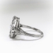 Art Deco Engagement Ring Circa 1930's .72ct t.w. Vintage Old Wedding Anniversary Ring Platinum