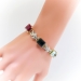 Beautiful Vintage 28.52ct t.w. Multi-Gemstone Diamond Bracelet 18k Platinum 6.25' Inch Wrist