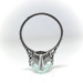 Art Deco Aquamarine Ring Circa 1930's Vintage 5.49ct Marquise Birthstone Cocktail Wedding Filigree Ring 18k White Gold