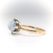 Antique Moonstone Diamond Ring Victorian 2.11ct t.w. Rose Cut Diamond Halo Unique Cocktail Statement Engagement Ring