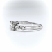 Art Deco Engagement Ring Circa 1930's .69ct t.w. Vintage Wedding Ring Platinum