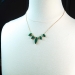 Vintage Lapis and Malachite Reversible Necklace 14K