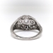 Art Deco Engagement Ring Circa 1930's 1.07ct t.w. Vintage Old Wedding Anniversary Ring Platinum