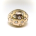 Vintage Star Diamond Dome Ring Circa 1950's .59ct t.w. Bombe Cocktail Statement Ring 14k