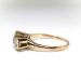 Antique 1.43ct t.w. Diamond Anniversary Engagement Ring Circa 1900's 14k Rose Yellow Gold