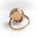 Antique Opal Diamond Ring Circa 1900's 4.94ct t.w. European Cut Diamond Halo Statement Unique Engagement Ring 14k Yellow Gold