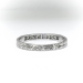 Antique Diamond Wedding Band Circa 1920's .30ct t.w. Old Hand Engraved Edwardian Stacking Anniversary Ring Platinum