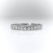 Antique Diamond Wedding Band Circa 1920's .30ct t.w. Old Hand Engraved Edwardian Stacking Anniversary Ring Platinum