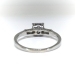 Vintage Diamond Engagement Ring Circa 1950's .62ct t.w. Jabel Anniversary Wedding Ring 18k White Gold