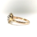 Antique Diamond Engagement Ring .83ct t.w. Circa 1920's Edwardian Old European Cut Floral Halo Wedding Ring 14k Platinum