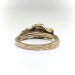 Rare Antique Gimmel Ring Fede Gimmal Circa 1900's Vintage Hands Opening Wedding Ring 10k Yellow Gold Size 8.5