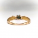 Antique Turquoise Diamond Ring .50ct t.w. Circa 1900's East West Set Victorian Stacking Band Promise Ring 18k Yellow Gold 