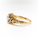 Antique Diamond Engagement Ring Circa 1900's .62ct Old European Cut Solitaire Unique Filigree Anniversary Ring 18k Yellow Gold 