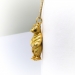 Estate Diamond Bear Pendant Vintage .08ct t.w. Solid Gold Round Diamond Mama Bear Teddy Bear Cub Animal Necklace 18k 14k Yellow Gold