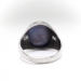 Vintage Star Sapphire Diamond Ring Retro 1950's 22.82ct t.w.Blue Gray Purple Star Sapphire Cocktail Birthstone Anniversary Ring Platinum