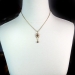 Antique Garnet Clover Pendant 1920's 2.22ct t.w. Almandite Garnet Drop Quatrefoil Stacking Layering Necklace 10k 9k Gold