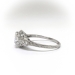 Art Deco Engagement Ring Vintage 1930's .73ct t.w. Transitional Cut Diamond Wedding Ring Platinum