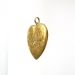 Antique Art Nouveau Double Frame Locket 10K