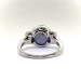 Estate Star Sapphire and Diamond Ring Platinum