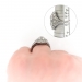 Vintage Art Deco 1.60ct.t.w. Toi Et Moi Old European Cut Diamond Ring Platinum