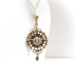 Victorian 1.99 ct t.w. Old European Cut Rose Cut Diamond 'Forget Me Not' Pendant Brooch 14k Silver