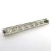 Vintage 1930's Art Deco 2.51 ct t.w. Old European Cut Diamond Filigree Bar Brooch Pin