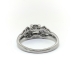 Art Deco .58 ctw Diamond Engagement Ring Platinum