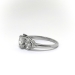 Art Deco .58 ctw Diamond Engagement Ring Platinum