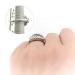 Retro 2.41 ctw. Baguette And Pave Diamond Dome Cocktail Ring Platinum