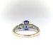 Art Deco 1.69 ct.tw. Blue Sapphire and Diamond Ring 14k