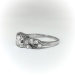 Art Deco .57 ct.tw. Diamond Filigree Engagement Ring 18k