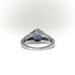 Antique Edwardian 1.88ct.tw. Sapphire and Diamond Ring Platinum