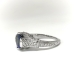 Antique Edwardian 1.88ct.tw. Sapphire and Diamond Ring Platinum