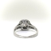 Vintage Art Deco .60ctw. Diamond Octagonal Engagement Ring Platinum