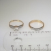 Pristine Romantic Engagement Ring & Wedding Band Set 14k