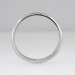 Delicate Thin 1930's Diamond Wedding Band Platinum