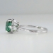 Rare 1970's H. Stern Green Tourmaline Diamond Ring 18k